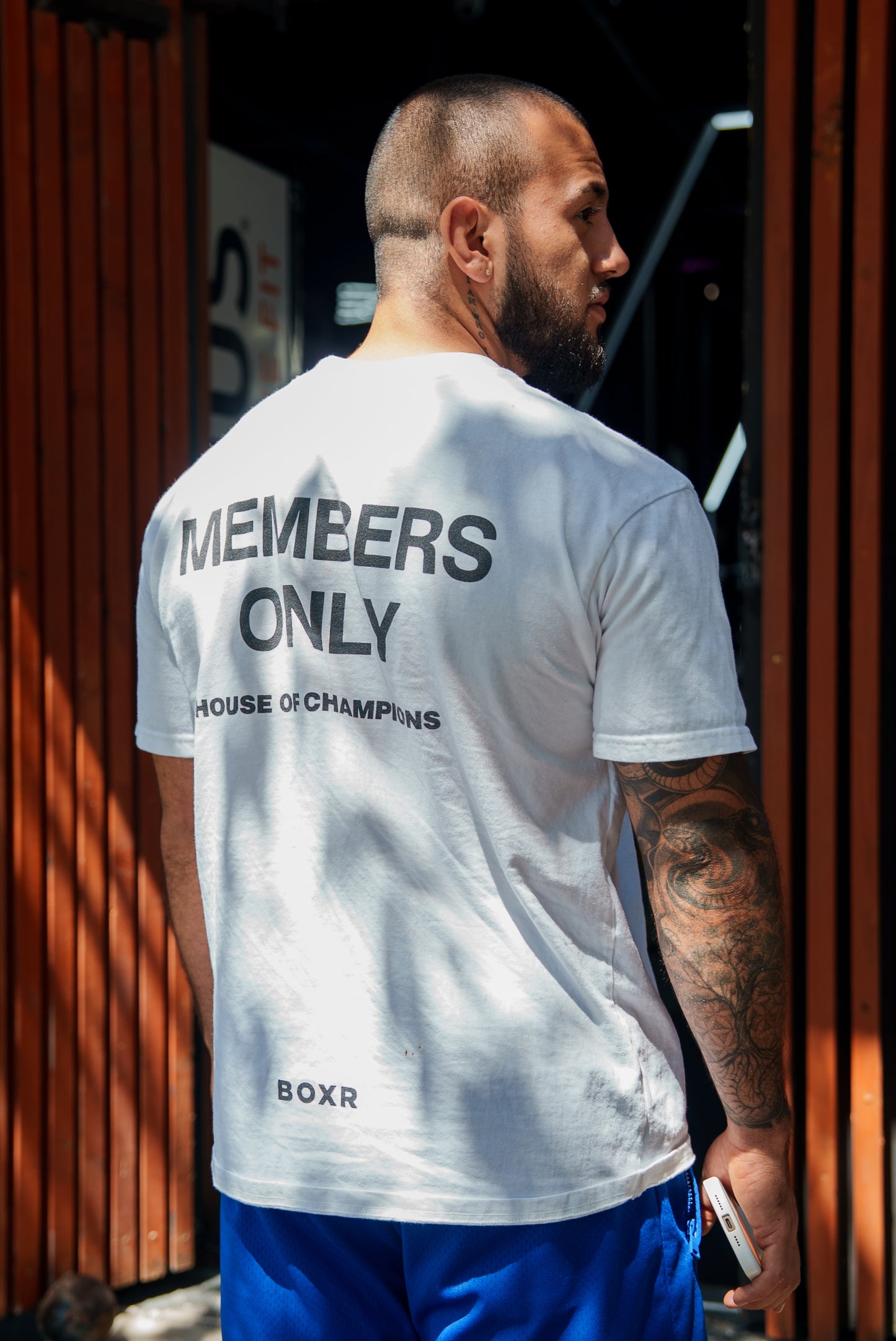 "Members Only" White T-Shirt
