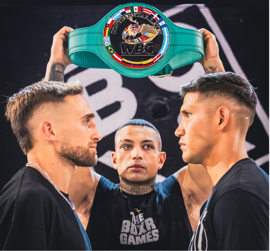 BOXR GAMES - Makes History as the world's first WBC BOXING TITLE FIGHT inside of a gym.
