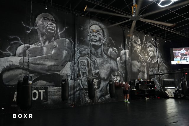 The mural wall